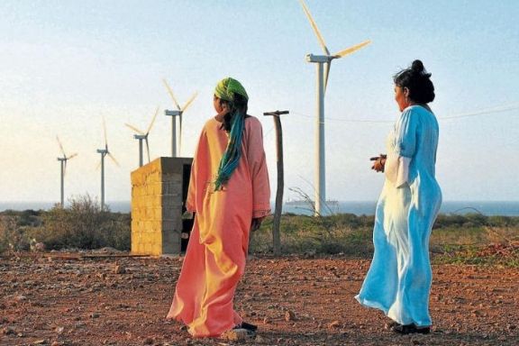 El Parque eólico Jepirachi, en la Guajira: con una capacidad instalada de 19.5 MW.